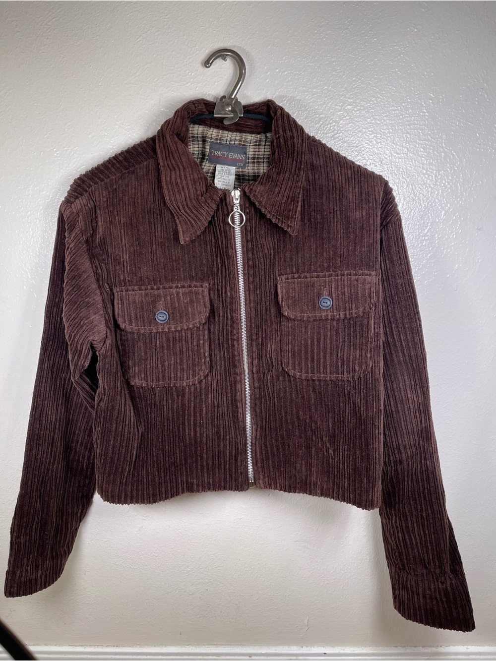 Tracy Evans Brown Corduroy jacket